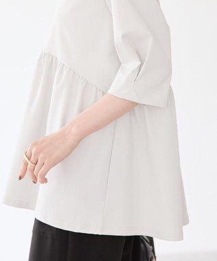 AMERICAN HOLIC 接触冷感ティアードカットプルオーバー Light Gray