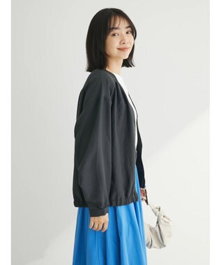 Green Parks イージーケア　Ｖネックブルゾン Black