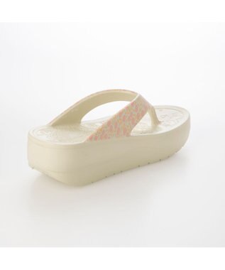 ing <ing>【3E】リカバリートングサンダル ピンクミックス