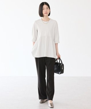 AMERICAN HOLIC 接触冷感ティアードカットプルオーバー Light Gray