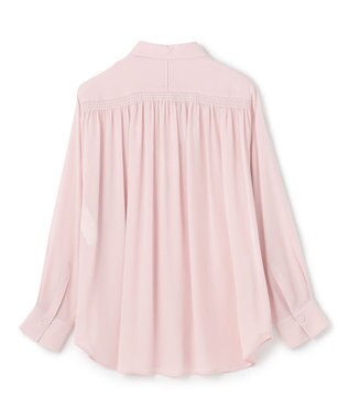 BEIGE， OLGA / シャーリングブラウス Nude