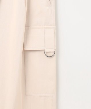 GRACE CONTINENTAL アシンメトリーワークパンツ ベージュ