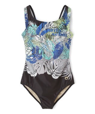 San-ai Resort（三愛水着楽園） ワンピース11L【mila schon（ミラ・ショーン）】 ブルー