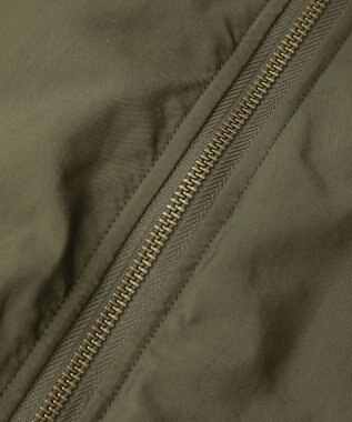 Green Parks ・ｓｗｉｎｇ　ｂｙ　ティペット付ミリタリーブルゾン Khaki