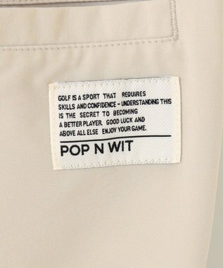 PW CIRCULUS 【WOMEN】ベンチレーション テーパードパンツ ゴルフウェア レディース ベージュ系