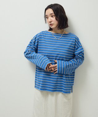 Green Parks ボーダーチュニック Blue