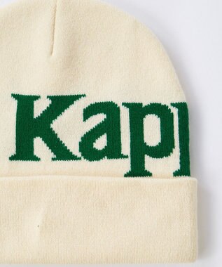 OP／FILA 【Kappa】ロゴ ビーニー ホワイト