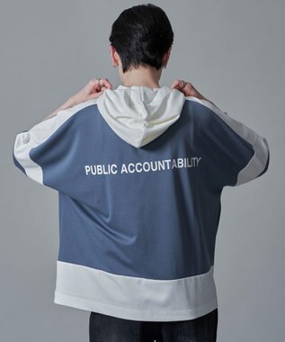 WEGO ドルマンポンチフードT（SS） サックス