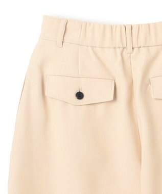 UNFILO カーブワイドパンツ ベージュ
