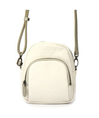 Regalo Felice 【本革 / お財布機能付き】ポシェット / REGALO WH(ホワイト：ツヤなし)