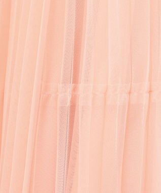 GRACE CONTINENTAL ティアードラップチュールスカート ピンク