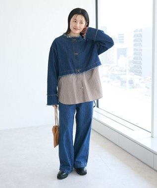 CRAFT STANDARD BOUTIQUE デニム２WAYブルゾン Indigo