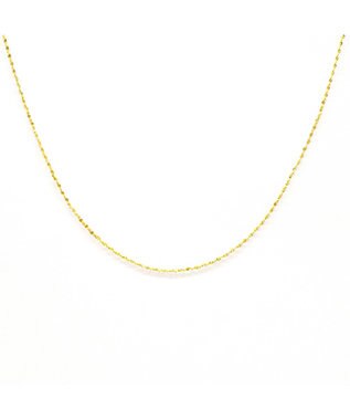 blancotokyo 【金属アレルギー対応】ペタルチェーンネックレス Resplandor ゴールド
