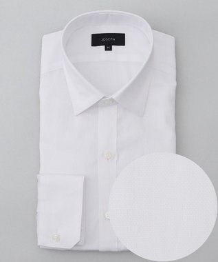 JOSEPH HOMME ロイヤルオックス　レギュラーカラー　ドレスシャツ ホワイト系