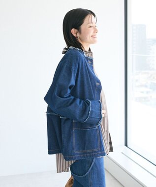 CRAFT STANDARD BOUTIQUE デニム２WAYブルゾン Indigo