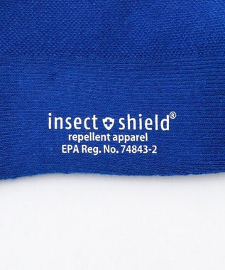 PW CIRCULUS 【虫よけ加工】【WOMEN】P-MOF ソックス ミドル丈 ゴルフウェア レディース スカイブルー系