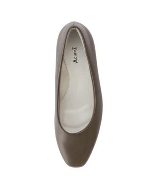 AcureZ 足ゆび広がる×キレイ プレーンパンプス「母趾にやさしい美パンプス」 ダークカーキ