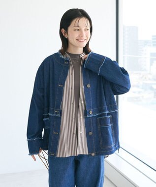 CRAFT STANDARD BOUTIQUE デニム２WAYブルゾン Indigo