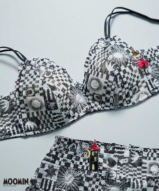 une nana cool 【ムーミン】 MOOMIN * une nana cool  364 レース ノンワイヤーブラ