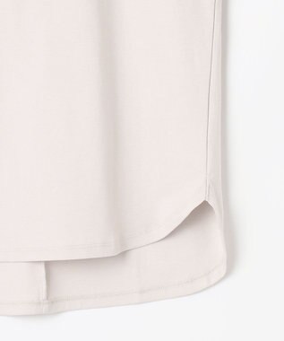 ANY L 【洗濯機可・UVケア】ビューティベーシックロングＴシャツ グレージュ