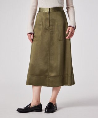 Paul Smith サテン ミリタリー スカート