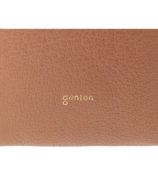 genten タスカ ファスナー付きスマホショルダー グレージュ