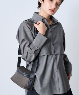MioFIRANO SILHOUETTE R002 ショルダーバッグ GRAY