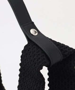 ICB 2WAYエコバッグ（大サイズ） ブラックニット系