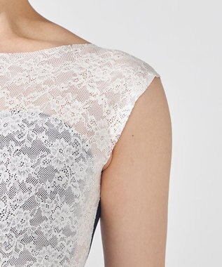 Chacott ノースリーブレオタード ネイビー