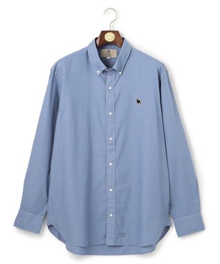  【KING SIZE】【IVY COLLECTION】バックブルチェックガーメントダイ シャツ / B.D.