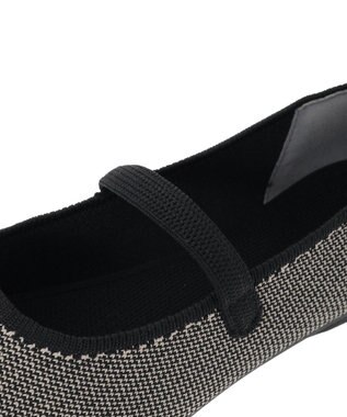 AMERICAN HOLIC ニットメリージェーンパンプス Beige