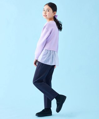 UNFILO 【110-150cm】BEAUTY MOVE スティックパンツ ネイビー