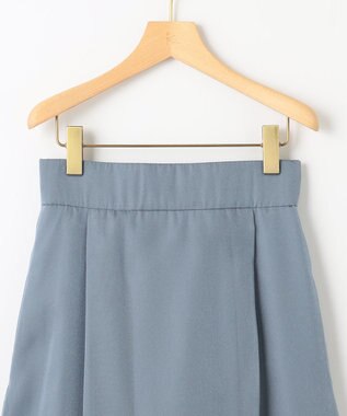 組曲 S シャイニーオーガン フレアスカート ダスティブルー系