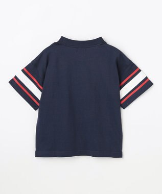 J.PRESS KIDS 【100-130cm】ビックシルエット ロゴＴシャツ ネイビー系