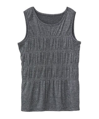 Green Parks ・Ｐｅｔｉｔ　Ｆｌｅｕｒ　シャーリングラメタンクトップ Silver