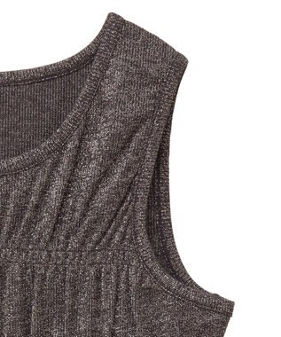 Green Parks ・Ｐｅｔｉｔ　Ｆｌｅｕｒ　シャーリングラメタンクトップ Gold