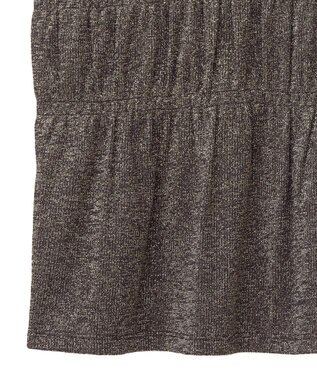 Green Parks ・Ｐｅｔｉｔ　Ｆｌｅｕｒ　シャーリングラメタンクトップ Gold