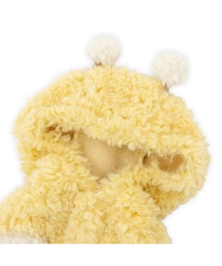 PET PARADISE ペットパラダイス 蜂 くるふわ なりきり パーカー 小型犬 イエロー