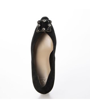 Riz raffinee <Riz raffinee>ビジューバックルパンプス ブラックメタリック