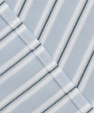 自由区 【XSサイズ～/洗える】ストレッチシャーティング ブラウス スカイブルー系1