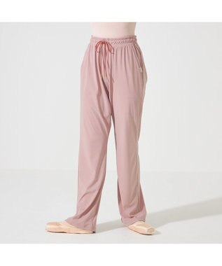 Chacott ジュニア　ウォームアップパンツ グレイッシュローズ