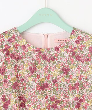 TOCCA 【LIBERTY社オリジナル素材】【洗える！】PENSTEMON ROAD ドレス ピンク系7