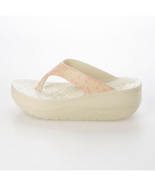 ing <ing>【3E】リカバリートングサンダル ピンクミックス