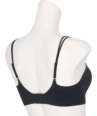 WACOAL ノンワイヤーブラ 【GOCOCi ゴコチ】 ラクなのにしっかりフィット 立体的なバストシルエット レディース ハーフトップ ブラトップ CGG233 /ワコール ブラック