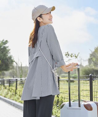 Tiaclasse 【安田美沙子さん/小倉優子さん着用】ジャガードリボンキャップ/リボンキャップ グレージュ