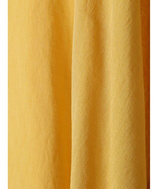 CRAFT STANDARD BOUTIQUE ヴィンテージボイルミルフィーユ襟付きシャツチュニック Yellow