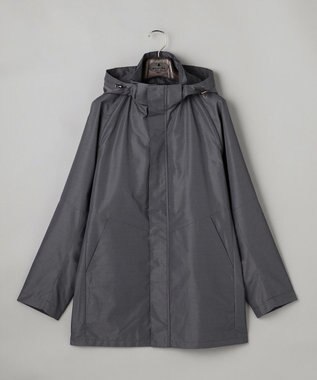 GOTAIRIKU ダウンライナー装着可【仕事で着用可】メランジシャンブレー スプリングブルゾン(26年モデル) ライトグレー系