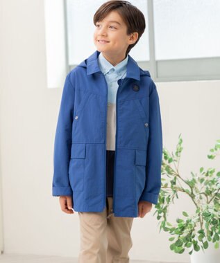 J.PRESS KIDS 【140-170cm】【撥水】マウンテンパーカー ブルー系
