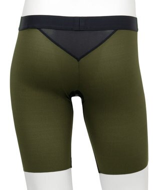 WACOAL MEN 【クロスウォーカー】 はいて歩いて、カロリー消費アップ ムレ軽減設計 ロング丈 前開き WX5014 /ワコールメン オリーブ