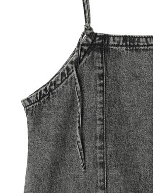 Green Parks ・ＥＬＥＮＣＡＲＥ　ＤＵＥ　Ｗ－ＺＩＰ　デニムキャミ Gray